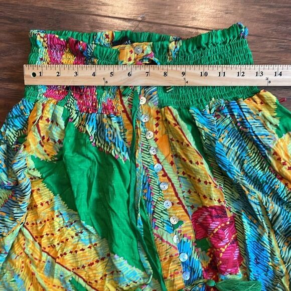 Cynthia Rowley Womens Two Piece Skirt and Top Flower Print Summer Outfit Sz L - Picture 12 of 14